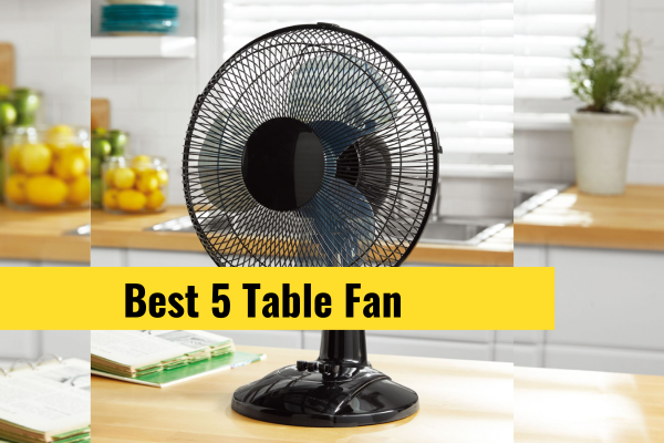 table fan